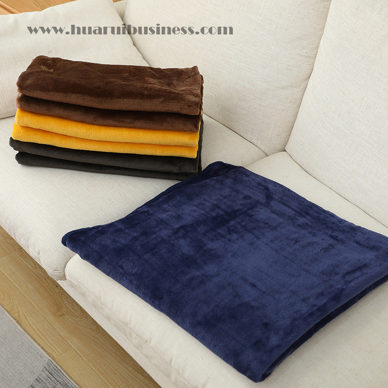 flannel shawl,air conditioning blanket,travel blanket with buckle and wider binding.