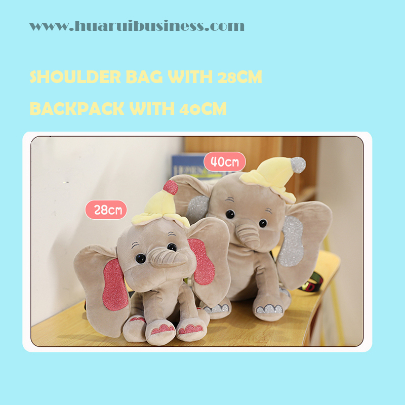 elephant shoulder bag and backpack