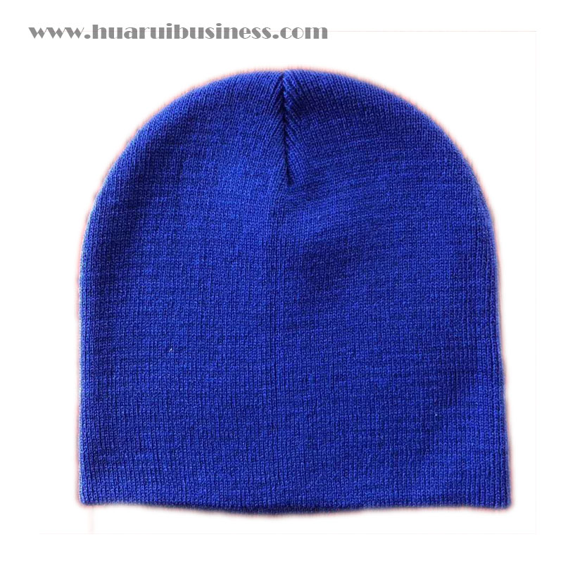 acrylic knitted beanie,acrylic knit hat,tuque,winter beanie,cuffed beanie,beanie with cuff, with solid color, can be with embroidery