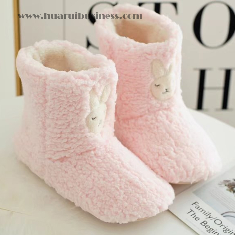 women warm ankle boots,soft plush boots,cozy plush boots